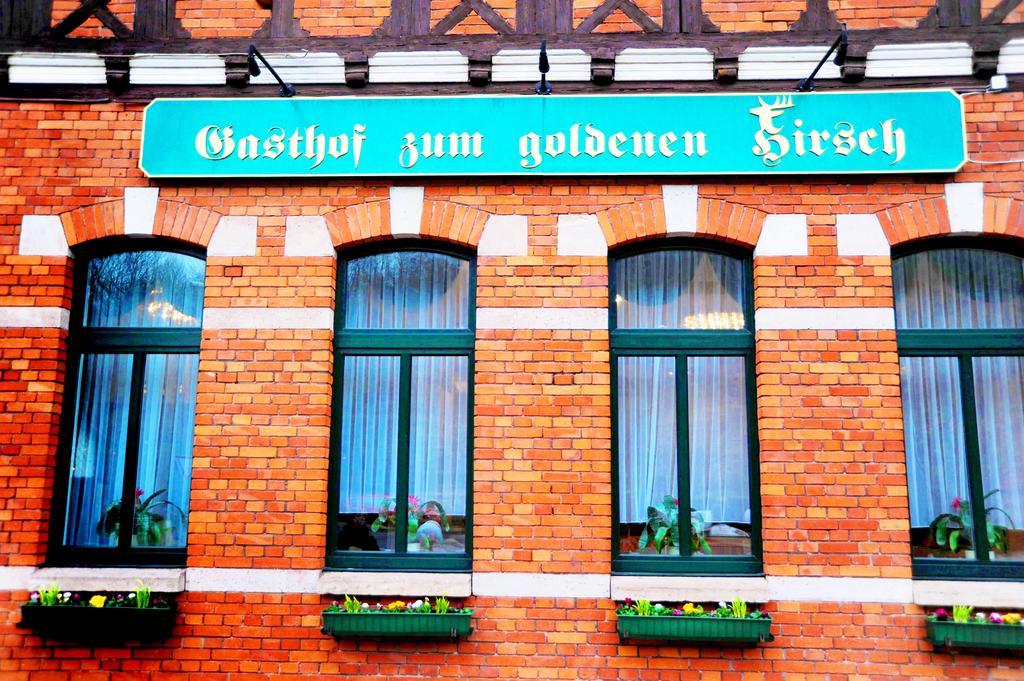 Hotel Zum Goldenen Hirsch Sankt Kilian Extérieur photo
